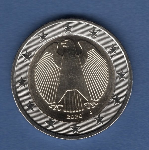 Deutschland 2021 2 Euro Adler J (Hamburg)